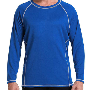 Sublimación de alta calidad para hombre de manga larga UPF 50 + Baselayer Skins Performance Fit Compression Maa Bjj Rash Guard - Product Image 5