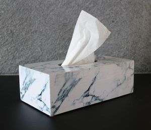 Vente chaude boîte à mouchoirs boîte à mouchoirs en marbre de haute qualité taille personnalisée boîte à mouchoirs au design fantaisie à prix compétitif - Product Image 5