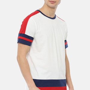 Último precio camiseta de gran tamaño Estados Unidos verano desgaste hombres camiseta nueva llegada respetuoso del medio ambiente hombres camiseta - Product Image 5
