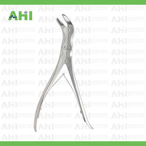 Rongeur Óseo de Acción Compuesta Leksell Stille, Mordida de 8 mm, 240 mm, Acero Inoxidable Quirúrgico, Manual, Clase I, Certificado CE, Reutilizable - Product Image 5