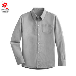 2026 Camisa de trabajo más vendida Ropa informal de oficina Camisa para hombre Poliéster Manga larga - Product Image 6