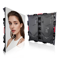 Écran LED pour salle de réunion d'entreprise, mur vidéo sans soudure 7680Hz, armoire en aluminium moulé sous pression P3.91 étanche pour extérieur, maintenance arrière