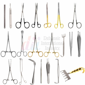 Juego de abdominoplastia de acero inoxidable-Instrumentos completos de cirugía de abdomen para cirugía plástica Procedimientos de abdominoplastia # Medical - Product Image 1