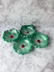 Juego de cuencos de cerámica redondos japoneses, cuencos de sopa y ensalada de 5 piezas de boda de lujo respetuosos con el medio ambiente pulido, tamaño mini - Product Image 4