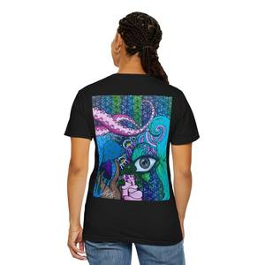 Camisetas Personalizadas de Estilo Hip Hop Ecológicas, 100% Algodón, Cuello Redondo, Manga Corta, Corte Holgado, con Logotipo en la Espalda y Tela de 180g - Product Image 5