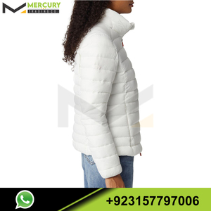 Prix usine longue longueur femmes doudoune hiver imperméable XL imperméable doudoune avec tissu matelassé imprimé Technique - Product Image 5