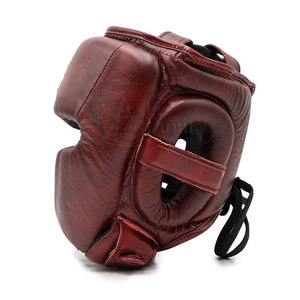 Fashion <b>Style</b> <b>Head</b> Guard Leather Made Padding <b>Head</b> Guard Lightweight Build <b>Head</b> Guard For Easy Use - Product Image 2