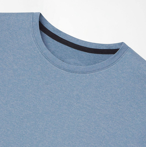 กล้ามเนื้อแบบกําหนดเองพอดีบางเสื้อยืดเปล่าธรรมดาเสื้อยืดดริฟิตพื้นฐานผู้ชาย - Product Image 6