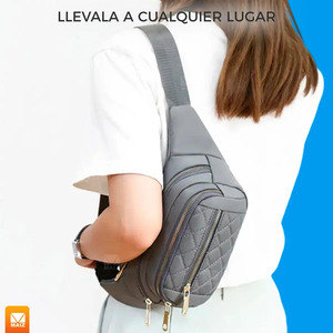 Bolso Bandolera Casual de Moda para Mujer, Riñonera, Diseño de Tela Lisa - Colores Surtidos - Product Image 6