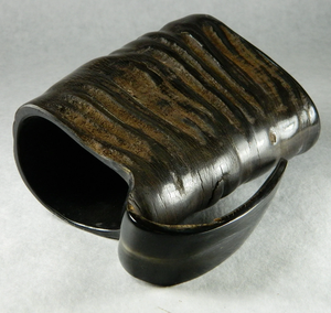 Sustainable Buffalo Horn <b>Mug</b> Drinking Horn Beer <b>Mug</b> Custom Natural <b>Black</b> Color Water Buffalo Horn <b>Mug</b> - Product Image 1