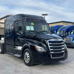 รถบรรทุก Cascadia 126 Sleeper ปี 2021 มือสอง คุณภาพเยี่ยม - หลังคาสูง 72 นิ้ว พร้อมห้องนอน 455 แรงม้า เกียร์ 12 สปีด Dt12 พร้อมส่งถึงบ้าน - Product Image 1