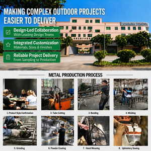 Set di Divani da <span class=keywords><strong>Esterno</strong></span> Moderni in Corda Intrecciata con Telaio in <span class=keywords><strong>Alluminio</strong></span>, Impermeabili e Personalizzabili per Cortili e Hotel - Product Image 5