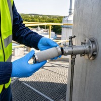 Élément filtrant pour sonde d'échantillonnage CEMS 39x21x100mm Céramique/Titane fritté |   Filtre à poussière pour gaz de combustion neuf (100 % testé en usine)