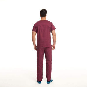Uniforme Médico Personalizado para Hombres y Mujeres, Uniforme de Enfermería para Spa, Clínica, Hospital, Conjunto de 2 Piezas con Pantalones y Logotipo Personalizado - Product Image 3