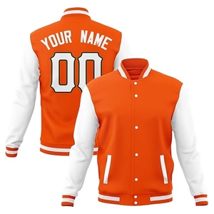 2025 gros hommes bouton up Baseball College veste couleur personnalisée Varsity veste pour hommes - Product Image 1