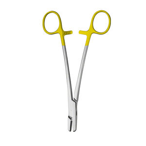 Fórceps de quirófano ortopédicos veterinarios BERRY DUROGRIP hechos a medida de 185mm y 7,14 pulgadas, Manual de Soporte de aguja de alambre TC recto - Product Image 5