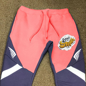 Wealthy Sports 100% Cotton Casual Men's Sweatpants Washed Breathable Quick Dry Eco-Friendly Windproof Lightweight Drawstring Mid - Product Image 3