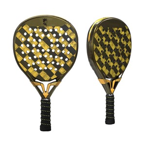 Raqueta de Pádel de Fibra de Carbono, Estilo Popular en Tendencia, Raqueta de Tenis Playa, 3K 12K 18K - Product Image 1