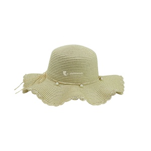 Sombrero de Paja de Ala Ancha para Mujer, Sombrero de Paja Natural, Plegable y Ecológico, para Playa y Verano, Venta al Por Mayor OEM y ODM - Product Image 3