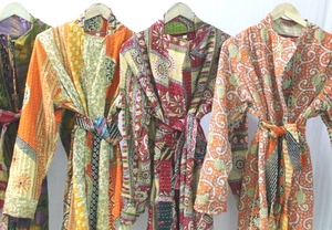 Patchwork Design <b>Kantha</b> <b>Jacket</b> - Product Image 3