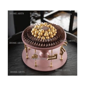 Fabulous Design Wooden Chocolates Bowl Round Shape Customized Size <b>Sweets</b> Chocolates Bowl At Affordable Price - Product Image 1