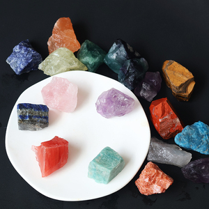 Cristales naturales crudos, piedras preciosas de grava, cristales de piedras en bruto para decoración de hogar y oficina, cristal de Reiki curativo, buena suerte - Product Image 6