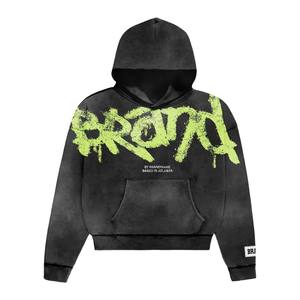 Diseño de logotipo personalizado Impreso Sólido Liso Clásico Sudadera con capucha y sudaderas para Unisex Venta entera Precio barato Sudadera con capucha - Product Image 4