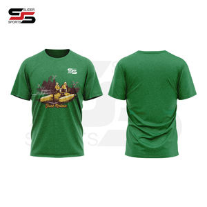 Impresión de pantalla personalizada de peso pesado 300gsm 100% algodón camiseta de alta calidad lisa de talla grande para hombre Camiseta de estilo de gran tamaño para hombres - Product Image 3