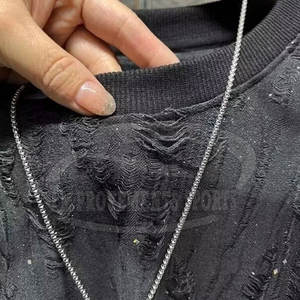 Automne Hiver Porter Des Vêtements Décontractés Strass Sweats Nouveau Design Basics Strass Sweats - Product Image 5