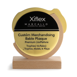 Targa da Tavolo Personalizzata Xiflex, Trofei Premium, Medaglie e Targhe - Product Image 2