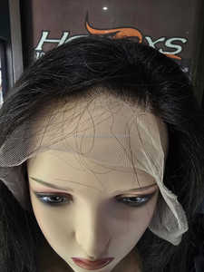 Pelucas de cabello humano 13x4 peluca recta 100 cabello Remy virgen cutícula alineada libre de enredos sin cobertizos de alta densidad - Product Image 4