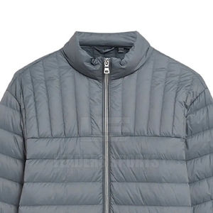 Chaqueta Acolchada para Hombre, Nueva, de Alta Calidad, Transpirable, con Cuello Alto, para Invierno, con Logotipo Personalizado - Product Image 6