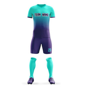 Full Sublimation Automated Cutting Soccer Wear Equipo USA Uniform for Adults Customizable Football Jersey Tops & <b>Shirts</b> - Product Image 2