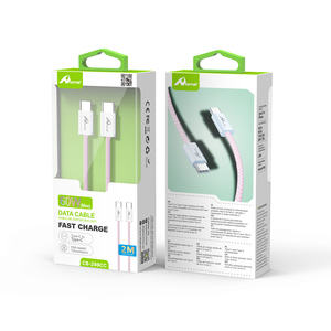 60W Fast <b>Charging</b> Type-<b>C</b> to a 2M CB-298CC Pink Aluminum Alloy & Pure Copper <b>USB</b> <b>Cable</b> 3A <b>Charging</b> for <b>USB</b> Devices & Printers - Product Image 1