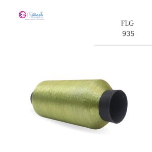 Alta tenacidad FLG 935 hilo de bordado metálico hilo de poliéster Lurex en tipos MS ST S - Product Image 2