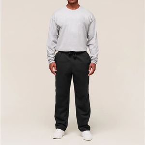 2026 hommes couleurs personnalisées polaire Spandex/coton sweats respirant hiver chaud automne nouvelle mode couleur unie brodé - Product Image 3