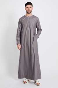 2025 OEM y ODM para Daffah Thobe nueva moda musulmana Jubah para hombres accesorio de ropa tradicional al por mayor en Irak - Product Image 2