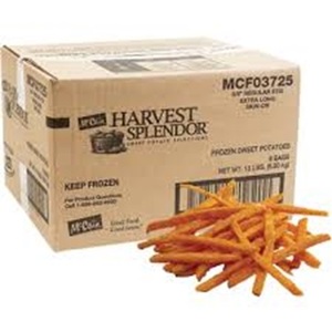 Exportateur de patates douces frites congelées saines au prix d'usine - Product Image 1