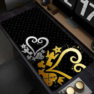 Tapis de souris XXL Kingdom Hearts, design imperméable, en stock ! - Product Image 1