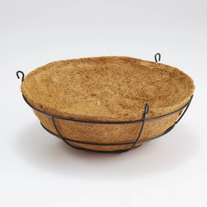 Eco Friendly Coir Liner <b>Basket</b> Perfect Use Home Garden Flower Vase Greenhouse Farms Agriculture Sri Lanka manufacture & Export - Product Image 1