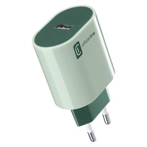เครื่องชาร์จ USB Type-A STYLECOLOR 12W สีเขียว ACHUSBSMART12WG - Product Image 1