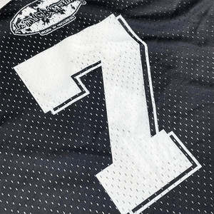 ชุดเสื้อฟุตบอลอเมริกันระบายอากาศชุดโอเวอร์ไซส์ตาข่ายพิมพ์ลายได้ตามต้องการ - Product Image 5