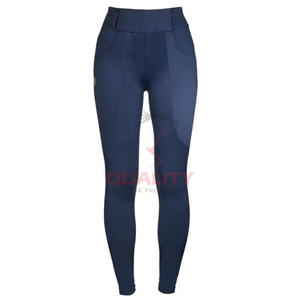 Premium slim fit women riding breeches lightweight breathable comfortable durable equestrian pants stylish design women breeches - Product Image 1