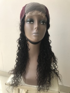 Perruques cheveux humains remy vierges, perruques de qualité supérieure, perruques en dentelle 4x4 HD bouclée à fermeture bouclée, vente en gros de 22 pouces - Product Image 3