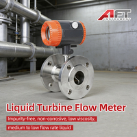 Custom OEM LTFM LCD Display Smart Compact Refinery Diesel Crude Oil Chemical Liquid Liquid Turbine Flow Meter