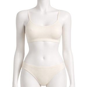 Sous-vêtements RTP pour femmes en coton et fibre de bambou, ensemble soutien-gorge et culotte respirant, doux pour la peau, ajustement confortable |   Fournisseur en gros - Product Image 1