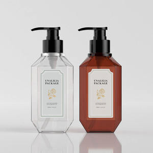 Flacon pulvérisateur carré en plastique PETG de 300 ml (10 oz) pour shampoing, après-shampoing, gel douche, emballage personnalisé, vente en gros - Product Image 3