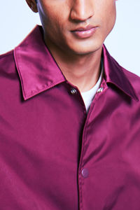 Blousons bombardiers de baseball brodés en polyester de haute qualité vestes en satin de meilleure qualité pour hommes et femmes vente en gros bon marché - Product Image 2