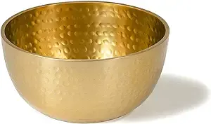 Suministro directo de fábrica, cuenco de Metal redondo dorado de lujo, bandeja de servicio de boda de estilo moderno, bandejas de servicio decorativas para uso doméstico - Product Image 5