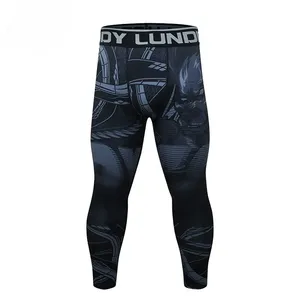 Leggings personnalisés en sublimation en gros, leggings de compression pour hommes, BJJ, MMA, Jujitsu, sports, spats 2026 - Product Image 6